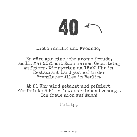 Einladung 40 Geburtstag Lustig Schon Lustige Einladungskarten Zum