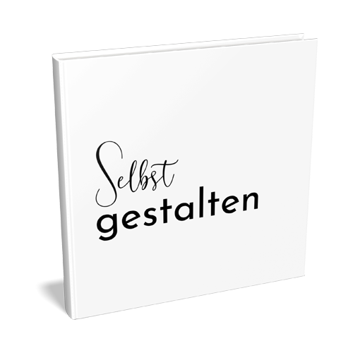 Gästebuch Selbst Gestalten Quadratisch 20x20 cm