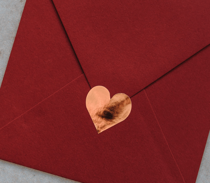 Briefsiegel Hochzeitstag