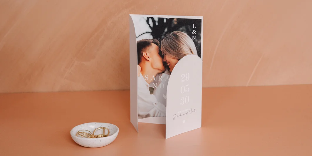 Hochzeitseinladungen mit Foto