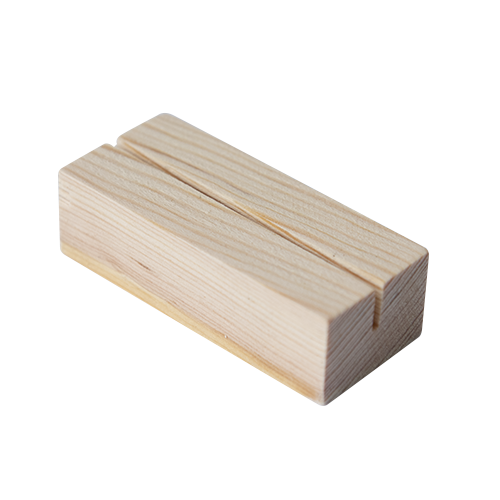 Kartenhalter Holz klein