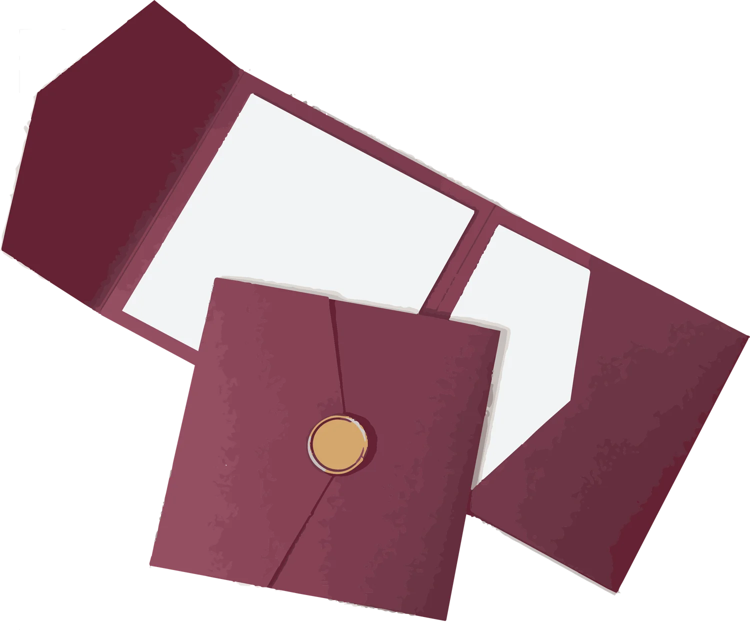 Pocketfold Hochzeitseinladungen