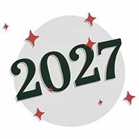 Weihnachtskarten Mit Jahreszahl 2027