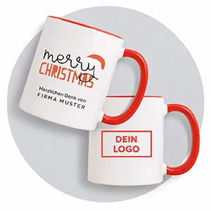 Personalisierte Tassen zu Weihnachten