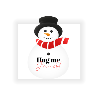 Lustige Weihnachtskarte Mit Schneemann – „Suche Meine Karottennase“, Hochwertiger Druck, Inkl. Umschlag