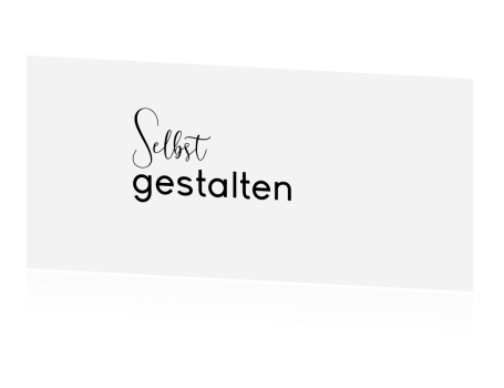 Panorama Einseitig Geburtstageinladung